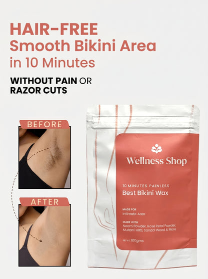 Best Bikini Wax - 10 Minutes Herbal Wax Powder