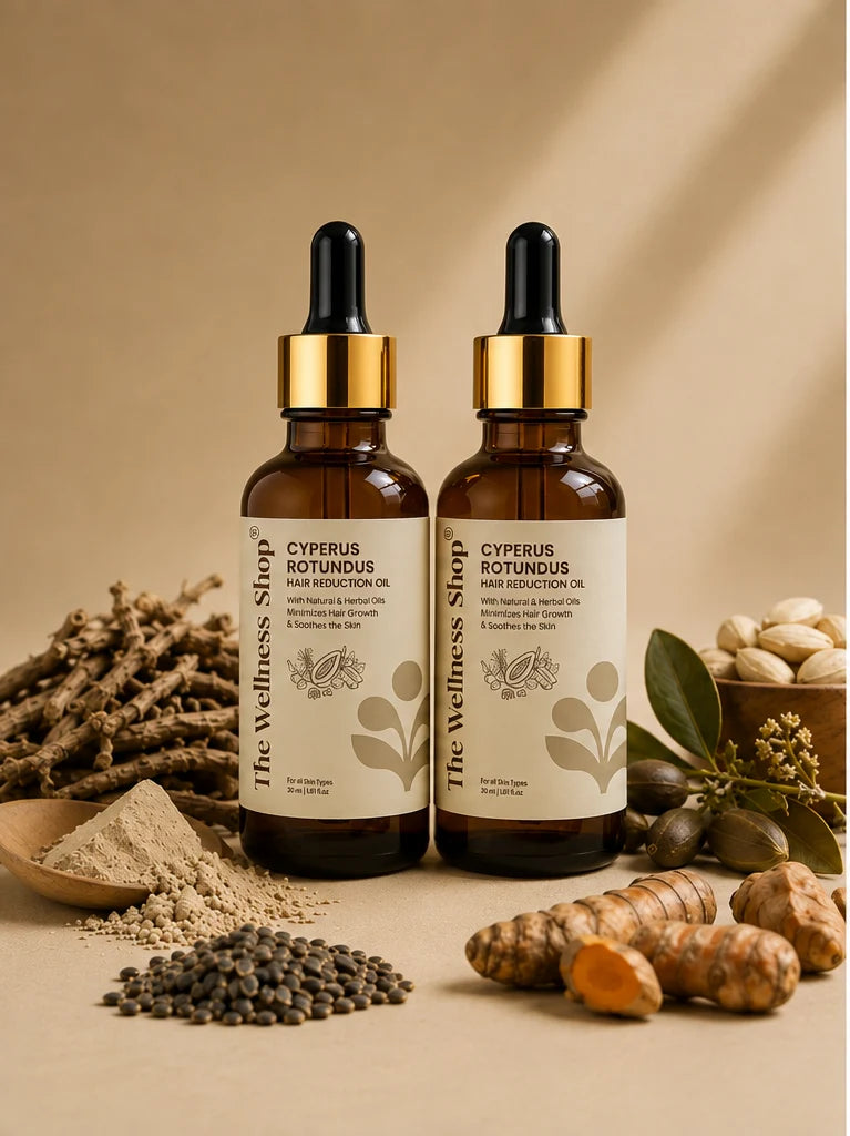 Cyperus Rotundus Permanent Hair Reduction Oil